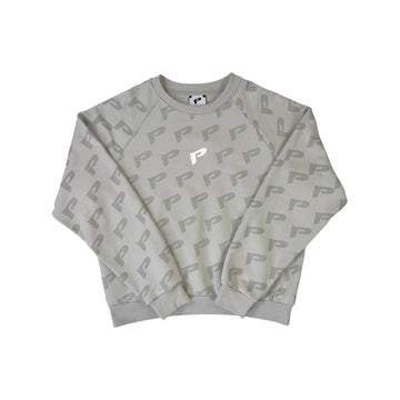 Monogram Crewneck (Grey)